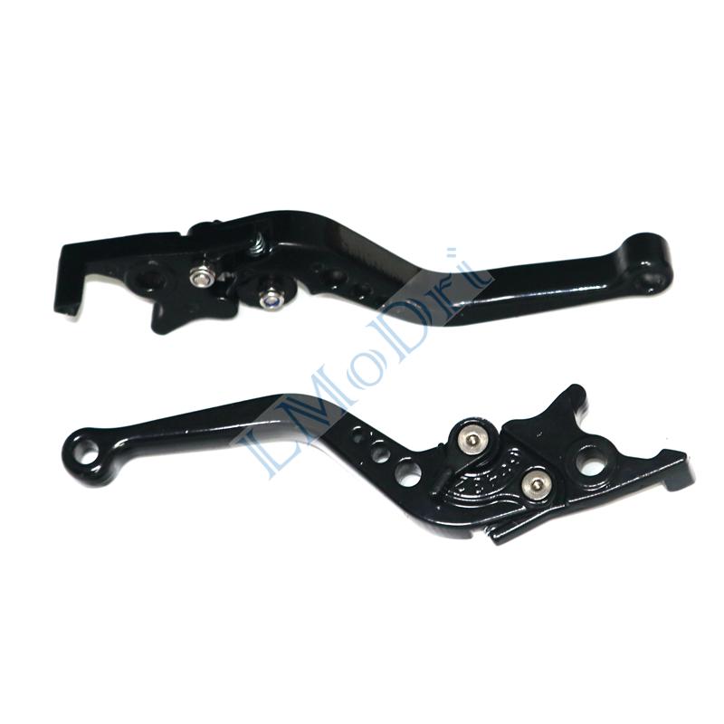 Черный мотоцикл, мопед, скутер, тормозной рычаг, детали для модификации электрического велосипеда, передний и задний дисковый тормоз для Yamaha Honda
