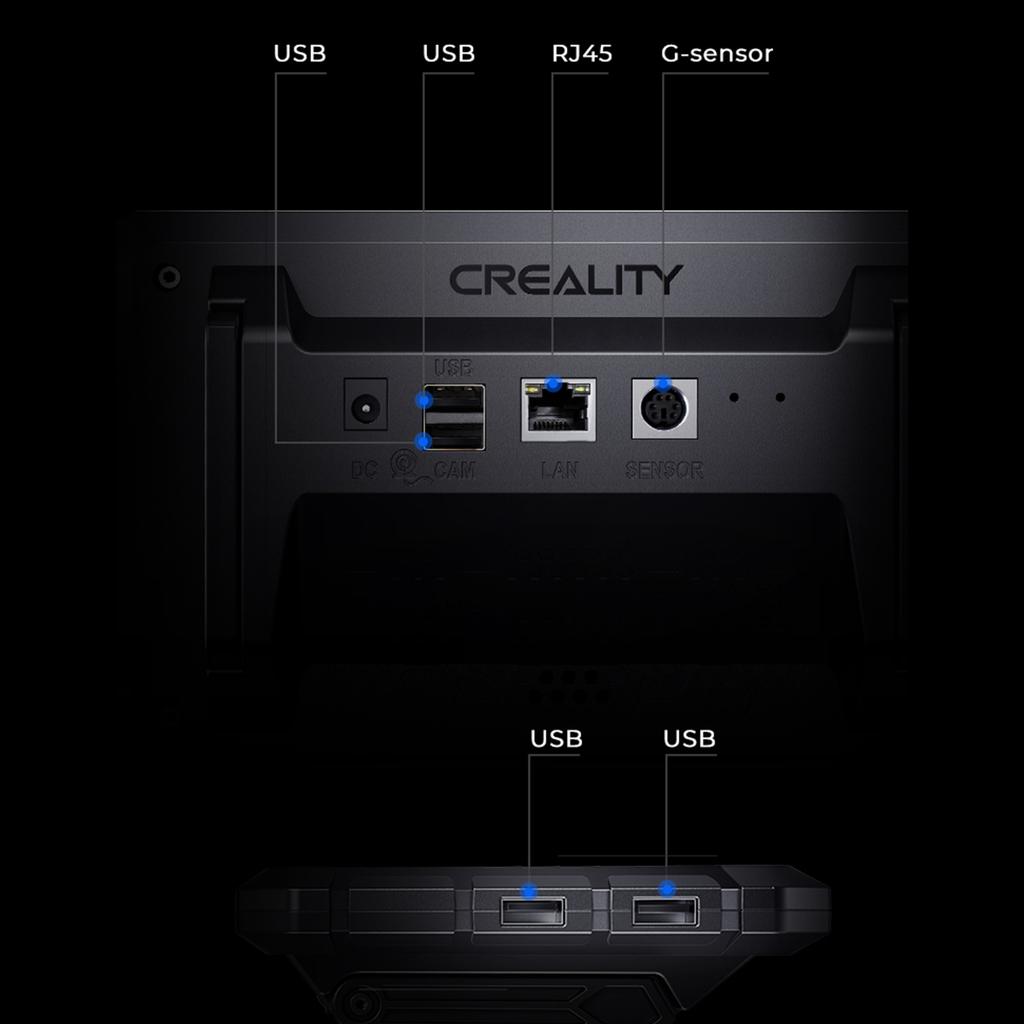 Creality 3D Sonic Pad для 3D-принтера FDM с несколькими интерфейсами Сенсорный экран 7 дюймов ОЗУ 2 ГБ ПЗУ 8 ГБ