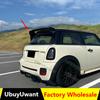 Задний спойлер на крышу для BMW Mini Cooper 2006-2013 R50 R53 R56 Вер.2.11/2.12 Из углеродного волокна Спойлер на крышку багажника автомобиля Утиный хвост Губа Крылья