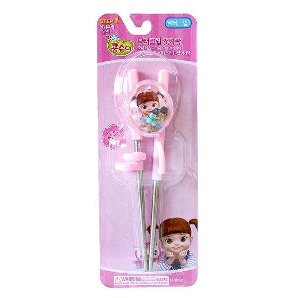 Kongsuni Orthodontic Rattle Stainless Steel Chopsticks (level 1) 3 Years Old, 1 Piece