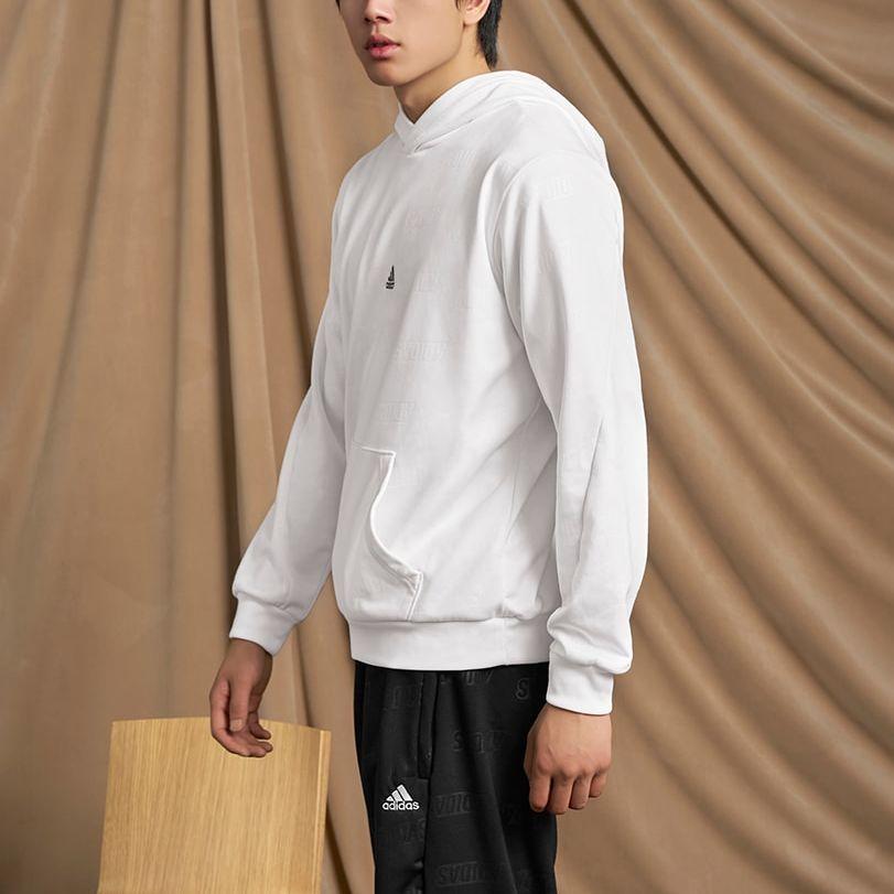 adidas Мужская толстовка с белой флисовой подкладкой HY1278
