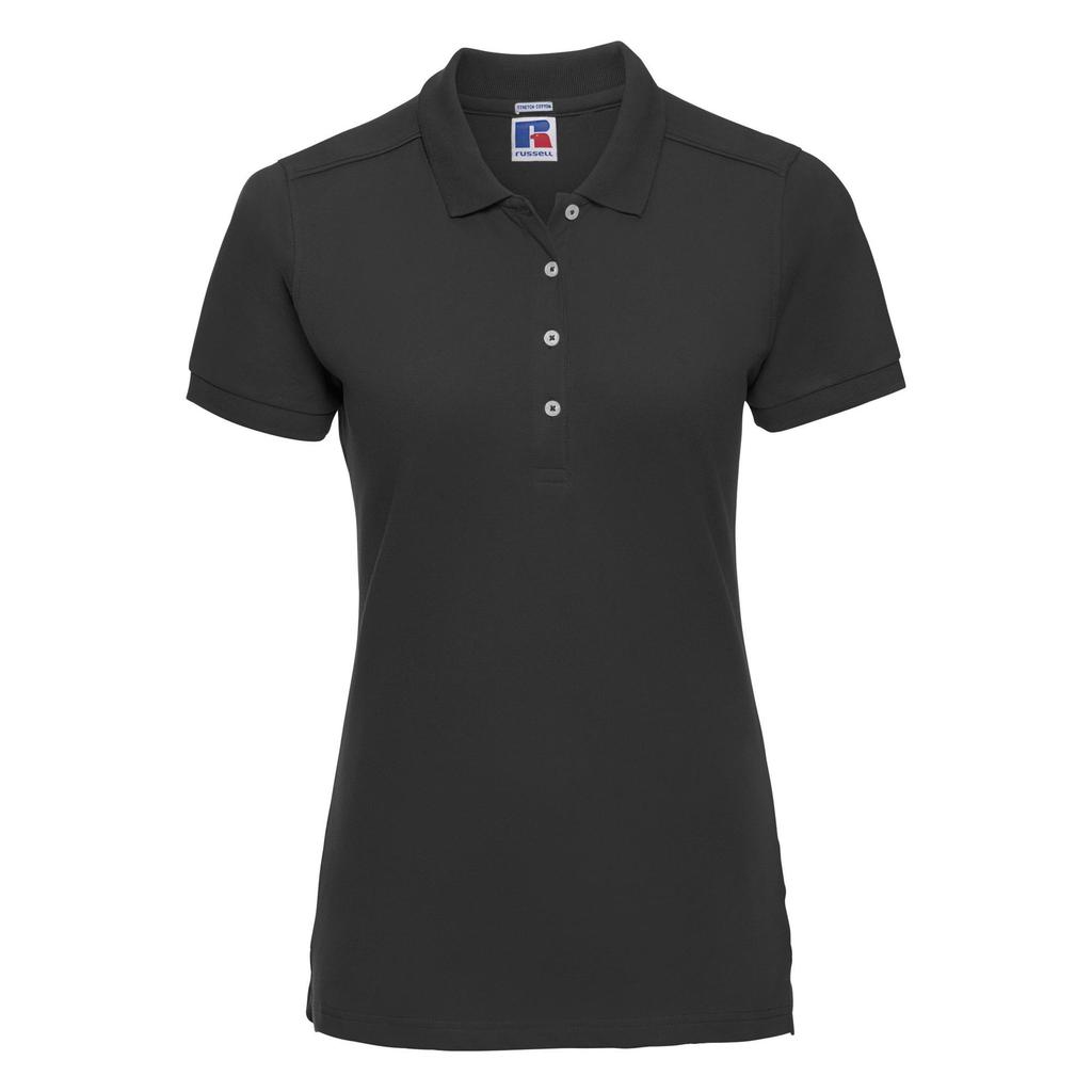 Russell Womens/Ladies Stretch Short Sleeve Polo Shirt