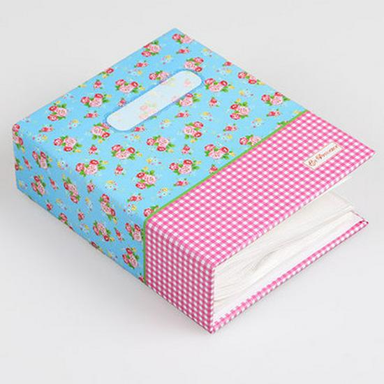 Little Bear Floral Baby Photo Album: 6-Inch, 100 Pages, Insert-Type Memory Book for Children and Polaroids