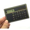 Solar Card Calculator Ultra-thin Handheld Office Computer Student Mini Pocket Calculator