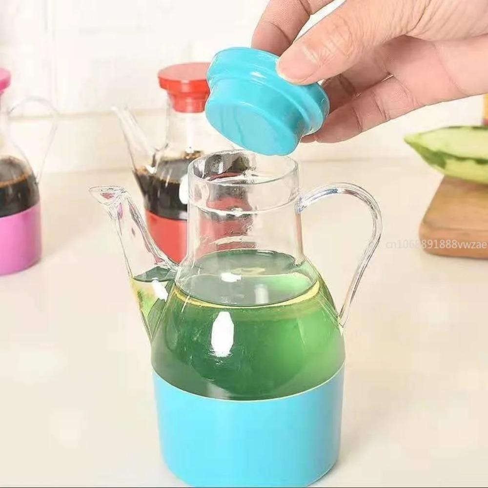 with Handle Oil Dispenser Leakproof Condiment Container Transparent Gravy Boats  Restaurant