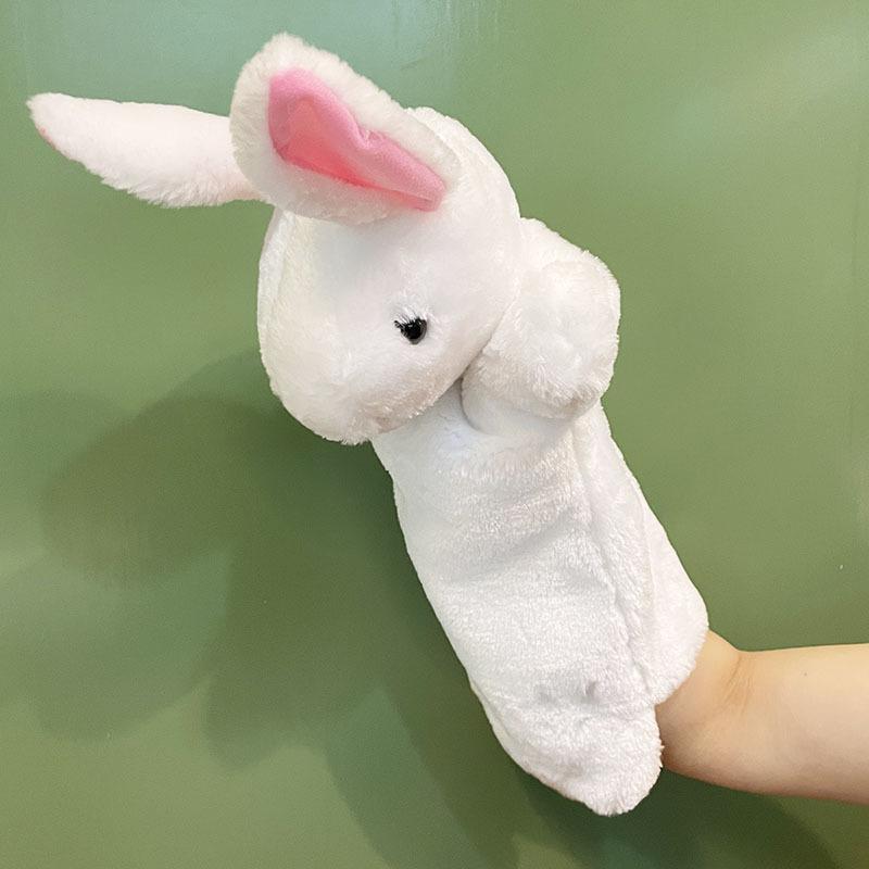 Интерактивная кошка ручная кукла животное ручная кукла кошка борцовские перчатки детское раннее образование обучение ручные марионетки товары для питомцев