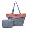 Versatile Denim Double-Sided Crossbody & Shoulder Bag for Women – Trendy, Large Capacity Commuter Bag