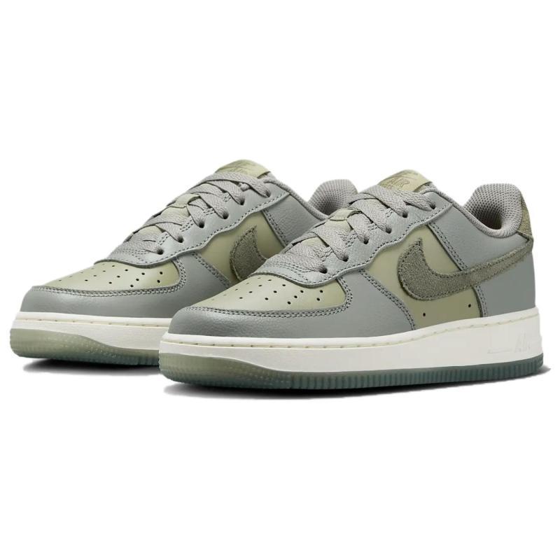 Nike Кроссовки Air Force 1 Low LV8 GS Dark Stucco Medium Olive FQ6948-001