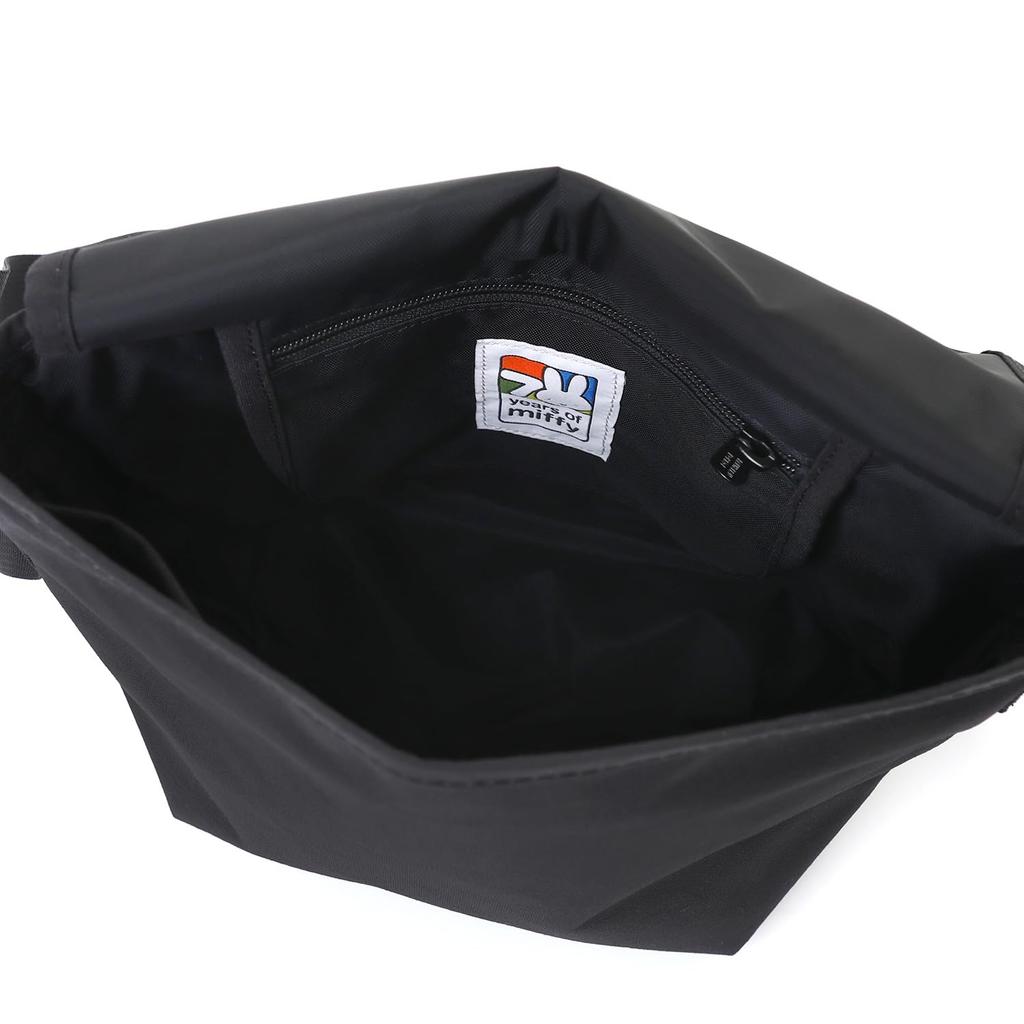 Nylon Messenger Bag 500D CORDURA miffy 70th BLK