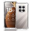 Чехол Funda для Xiaomi Redmi Note 15 Pro 5G Силиконовый прозрачный чехол Note13 Note14 Note15 13 14 Pro+ 15Pro Plus 13Pro 14Pro 4G Coque