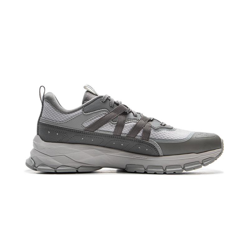 Li Ning Outdoor CF Tracing, Повседневная прогулка V3 Скользкое и износостойкое покрытие Низкие по высоте Треккинговые ботинки Унисекс AHTV017-3