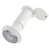 White Solid Brass 16mm Door Peephole 200 Degree View HD Lens Privacy Cover Universal 35-60mm Doors Heavy Duty