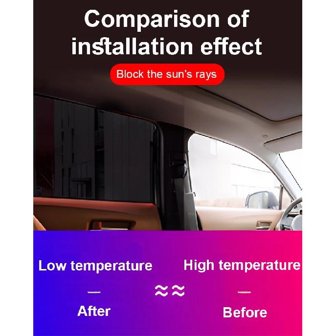 For Hyundai I30 PD Hatchback 2018-2024 Magnetic Sunshade Heat Insulation UV Protection Privacy Shades Mesh Sun Visor Accessories