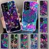 Мандала Подсолнух Мандала Чехол для телефона для Samsung Galaxy A12 A22 A32 A52 A72 A02S A51 A50S A31 A20S A10S Note 20 Ultra 10 P