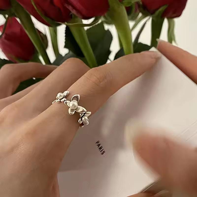 VENTFILLE 925 Sterling Silver Irregular Ring for Women Geometry Versatile Minimalism Accessories Jewelry Gift Dropshipping