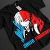 My Hero Academia Shirt Shoto Todoroki Tshirt Deku All Might Top MHA Unisex Tee