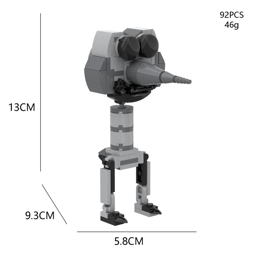 Zoonomaly Деформированный зоопарк Конструктор Мелкие детали детские игрушки
