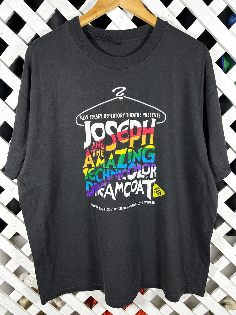 Vintage 1990s Joseph and the Amazing Technicolor Dreamcoat Andrew Lloyd Webber Tshirt / Xlarge