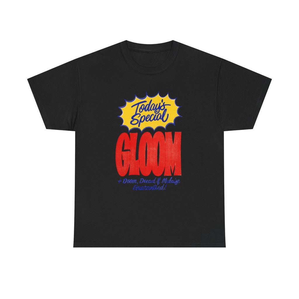 Doom And Gloom Graphic T-Shirt Mens Womens Tees Top Unisex Heavy Cotton Tee