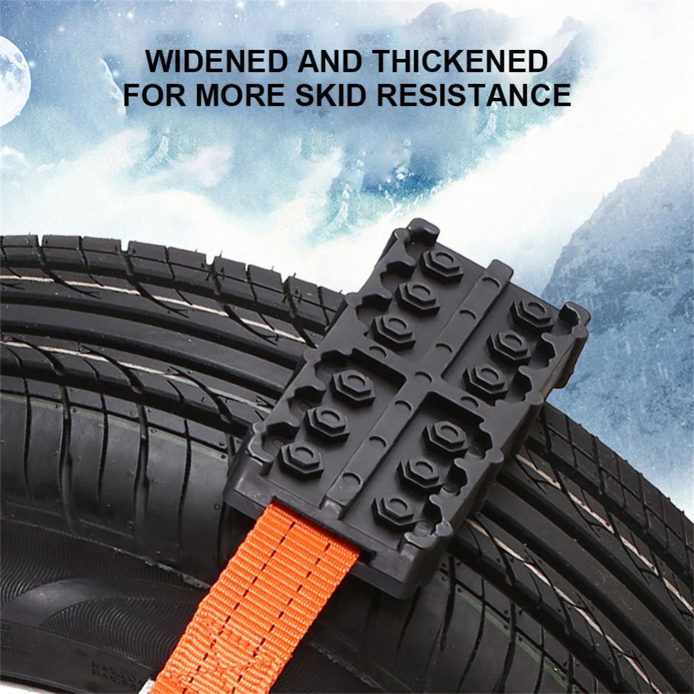 Slip Chain Universal Non-slip Travel Outdoor Car Accessories Automobile Snow Chain Wear Resistance Emergency Snow Chain