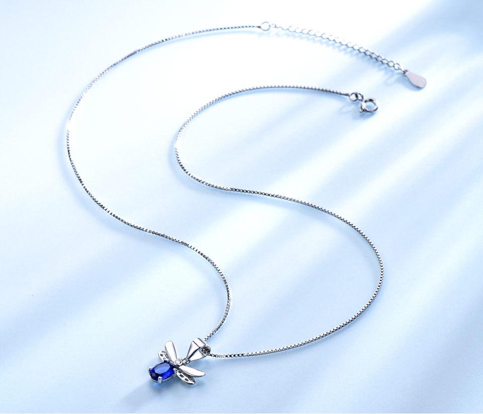 Gica Gema Стерлингового серебра 925 пробы, прекрасная пчела, великолепный темперамент, хит продаж, ожерелье с подвеской для женщин, изысканные ювелирные изделия высокого качества, подарок на День святого Валентина