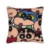 Crayons Shinchans Pillowcase Printing Polyester Cushion Cover Gift Throw Pillow Case Cover Sofa Zipper