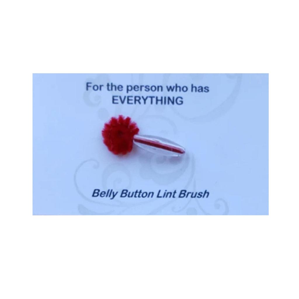 Funny Gifts Belly Button Lint Brush, Christmas Gag Gifts For Adults, Men, Women, Boyfriend, Husband, Elephant, Santa, Prank Gift For Person Who Has