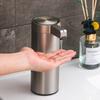 Kitchen Automatic Liquid Soap Dispensers Touchless Induction Sensor Steel Kitchen Metal Lotion Bottle Bathroom Accessories