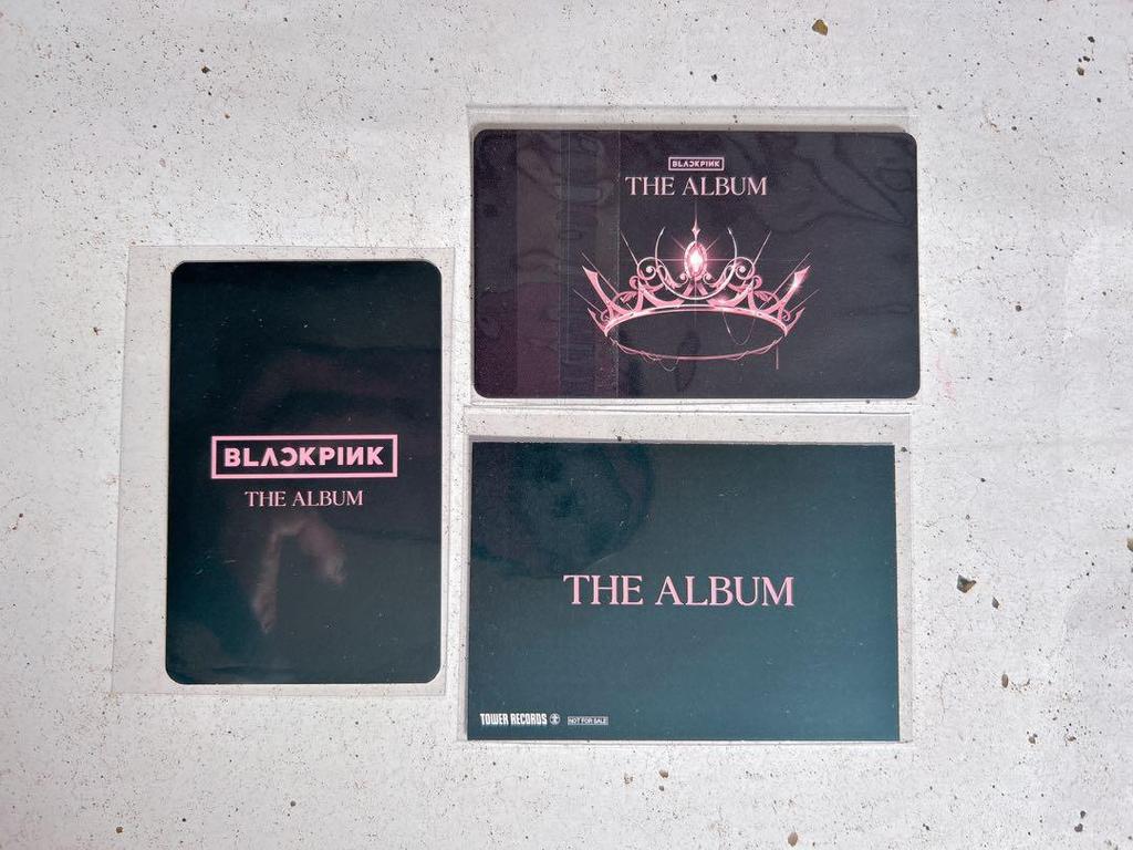 [USED] Official JISOO Trading Cassette Set