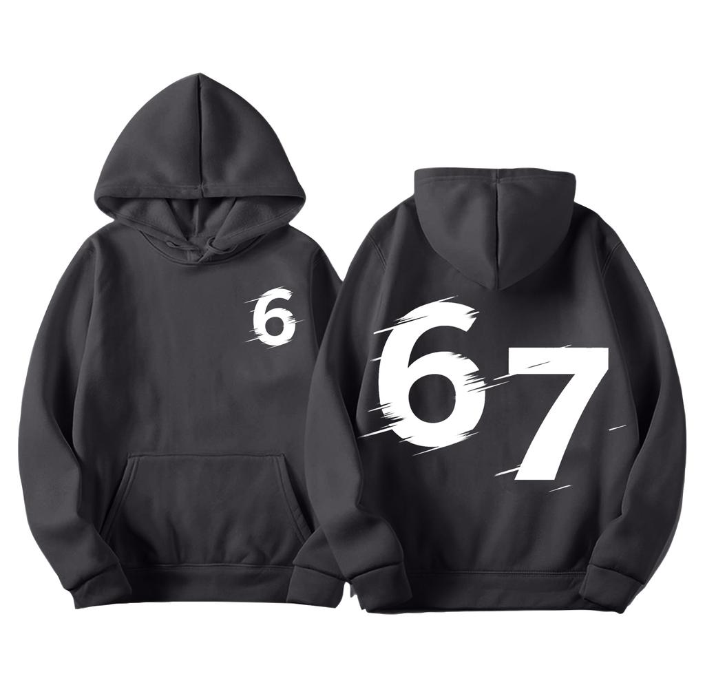 Мужская толстовка с капюшоном и длинными рукавами с принтом для повседневного спортивного комфорта