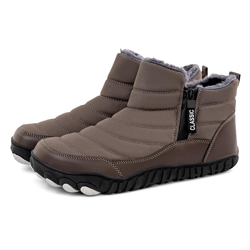 Зимние новые сноубутсы спортивные повседневные уличные походные ботинки большого размера теплые высокие хлопковые ботинки