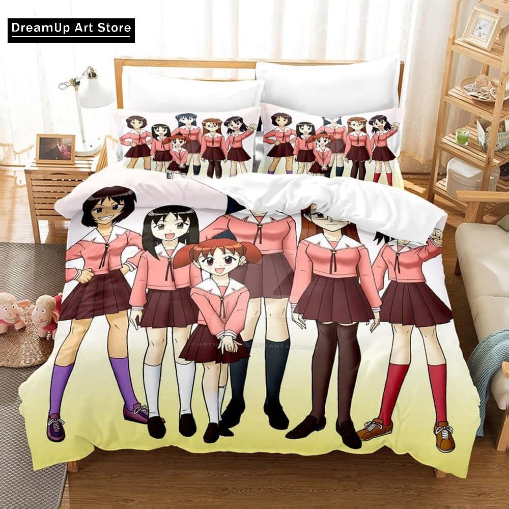 3D-принт мода аниме Azumanga Daioh комплект постельного белья для мальчиков и девочек Twin Queen полный размер пододеяльник наволочка кровать для взрослых спальня