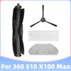 Compatible For 360 S10 X100 MAX Robot Vacuum Cleaner Spare Part Main Side Brush Hepa Filter Mop Cloth Rag Replacement Accessory