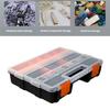 Small Parts Organisers Hardware Storage Box with Lid Hardware Organizers Box Screws Sorting Box for Screws and Nuts