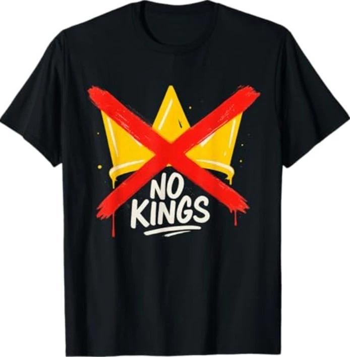 No Kings Patriotic Men Women Liberty T-Shirt