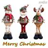 SK Christmas Santa Claus Snow Man Elk Doll Decoration Xmas Tree Decent Ornaments