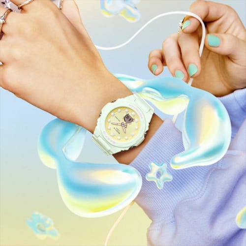 Casio Watch Babygie BGA-320FH-3AJF Women's Green