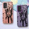 Чехол для телефона с мягкой обложкой Demon Slayer Anime Akaza для Samsung Galaxy A06 A15 A02 A14 A11 A04e A03 A12 A13 A20s A50 A16