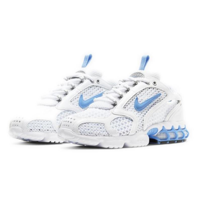 Nike Air Zoom Spiridon Cage 2 White University Blue Women's Sneakers Casual CD3613-100