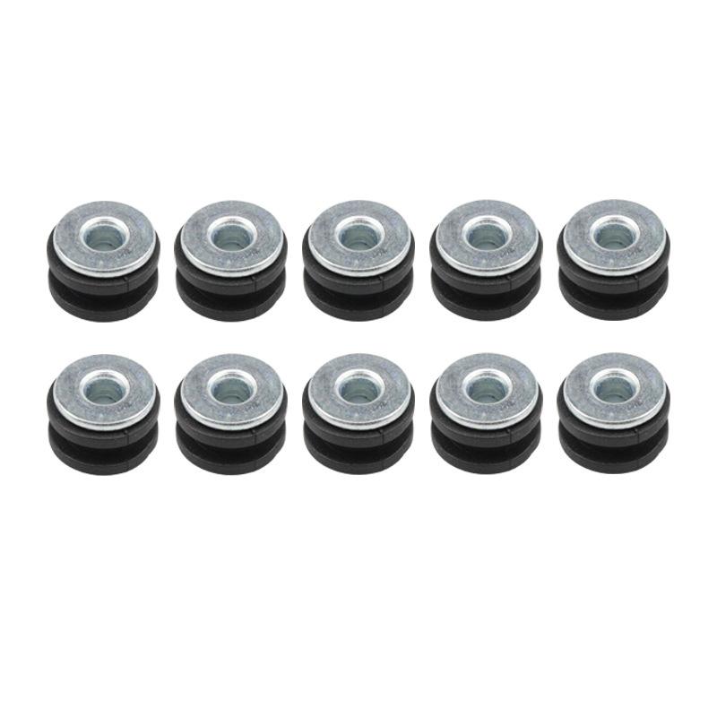 5 Sets Motorcycle Rubber Grommets Bolt Kit Anti Shock Pressure Relief Cushion Accessories for Engine Assembly Repair