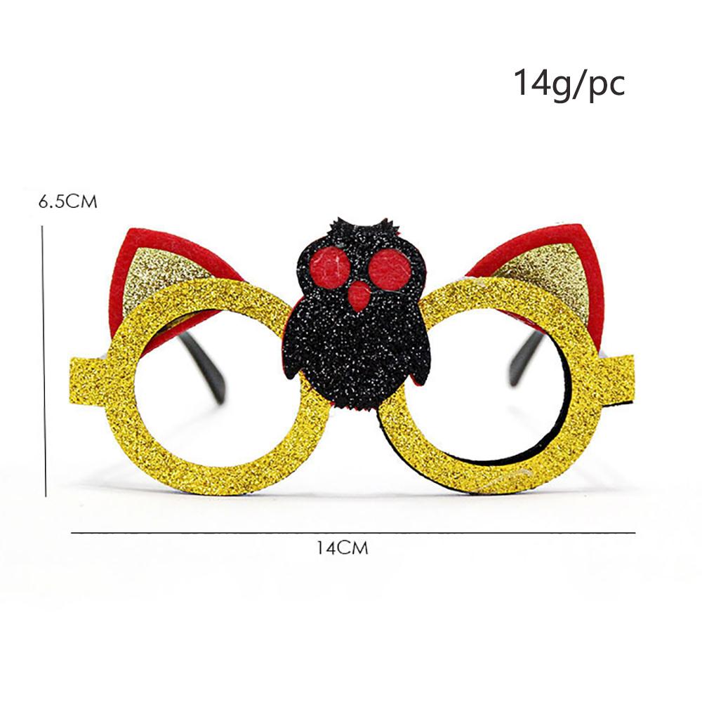 Новые очки на Хеллоуин Детские забавные костюмы для вечеринок Фотореквизит Декоративные товары Череп и тыква Вечеринка на День привидения