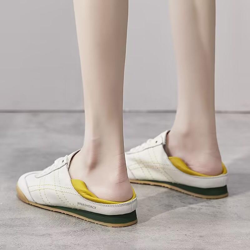 New Woman Fashion Sneakers Brand Women Flats Shoes Shallow Lace-Up Comfortable Soft Bottom Ladies Sports Running Casual Loafers