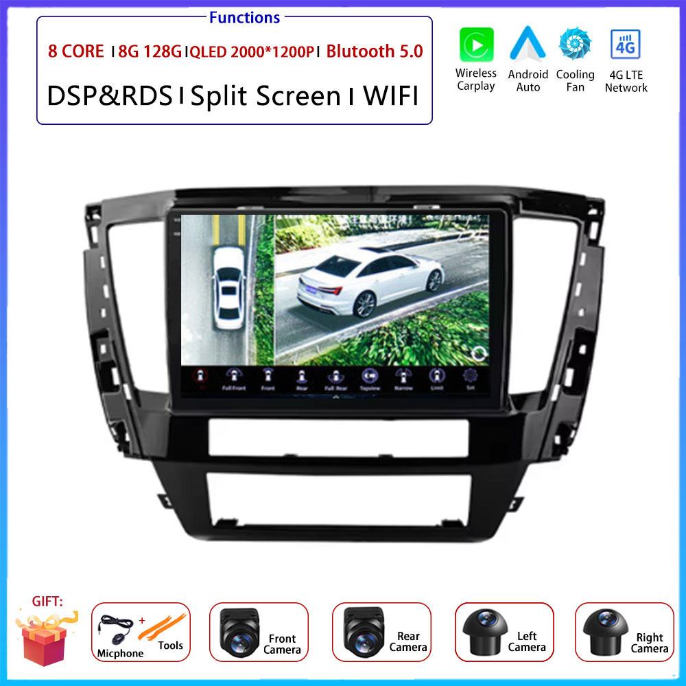 9 "4G Android OS Carplay Auto для Mitsubishi Pajero Sport Montero 2020 Автомобильный радиоприемник Навигация GPS Мультимедиа Видеоплеер DSP AMI