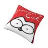 Trendy Living Room Simons Cartoon Cat Catsdecorations Pillowcase Merch Pillow Covers Square Multiple Sizes