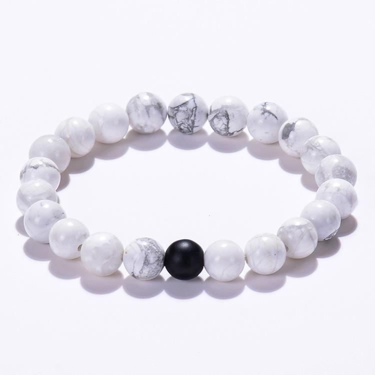 JYL TS Bracelet Couple's Natural Beaded Promotes Affection & Mutual Luck