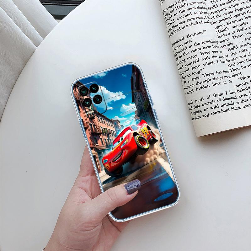 Чехол для телефона 'Молния МакКуин' прозрачный для Motorola Moto G7 G8 G9 G84 G85 G73 G24 G15 Z2 Play Power Plus