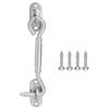 Door Eye Latch Set 201 Stainless Steel Latch Lock Hardwares for Gate Sliding Barn Doors