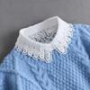 2023 Versatile Lace Fake Collar for Girls – Korean Style Decorative Collar for Sweaters In Spring, Autumn, and Winter