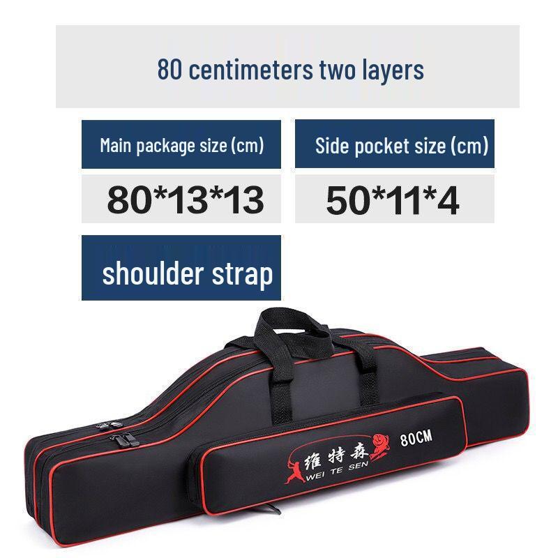 Многофункциональный водонепроницаемый рюкзак для хранения рыболовных снастей и удилищ