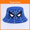 Spider Fisherman Cartoon Hat With Breathable Cotton For Kids Outdoor Wear Casual